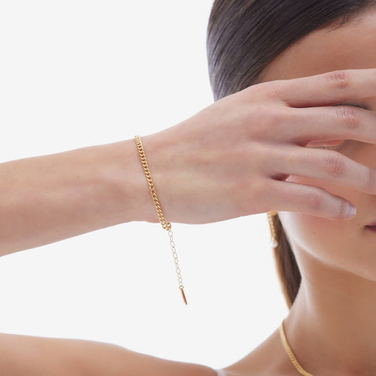 Pulsera Sincerely en Plata