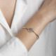Árbol de la vida tree crystal cane bracelet in silver cover