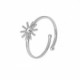Areca sun crystal ring in silver image