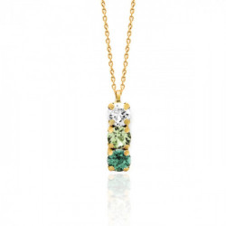 Collar emerald de Celine en oro