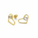 Gold Earrings Cuore Love image
