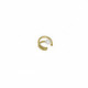 Pendiente Ear Cuff perla bañado en oro image