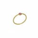Lis rose ring in gold plating image