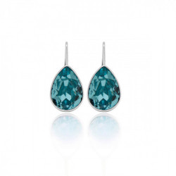Essential light turquoise earrings in silver
