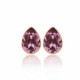 Essential tears antique pink earrings in rose gold plating in gold plating