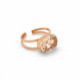 Pink Gold Ring Celine oval L