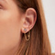 Arisa provence lavanda earcuff earring in gold plating cover