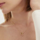 Collar círculo rose vintage de Zahara en oro cover