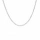Thin gauge chain necklace 45 cm in silver image