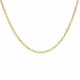 Thick gauge chain necklace 45 cm in gold plating image