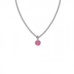 Lis rose necklace in silver