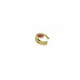 Rose ear cuff earring in gold plating image