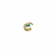 Pendiente Ear Cuff light turquoise bañado en oro image