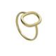 Brava oval in gold plating image