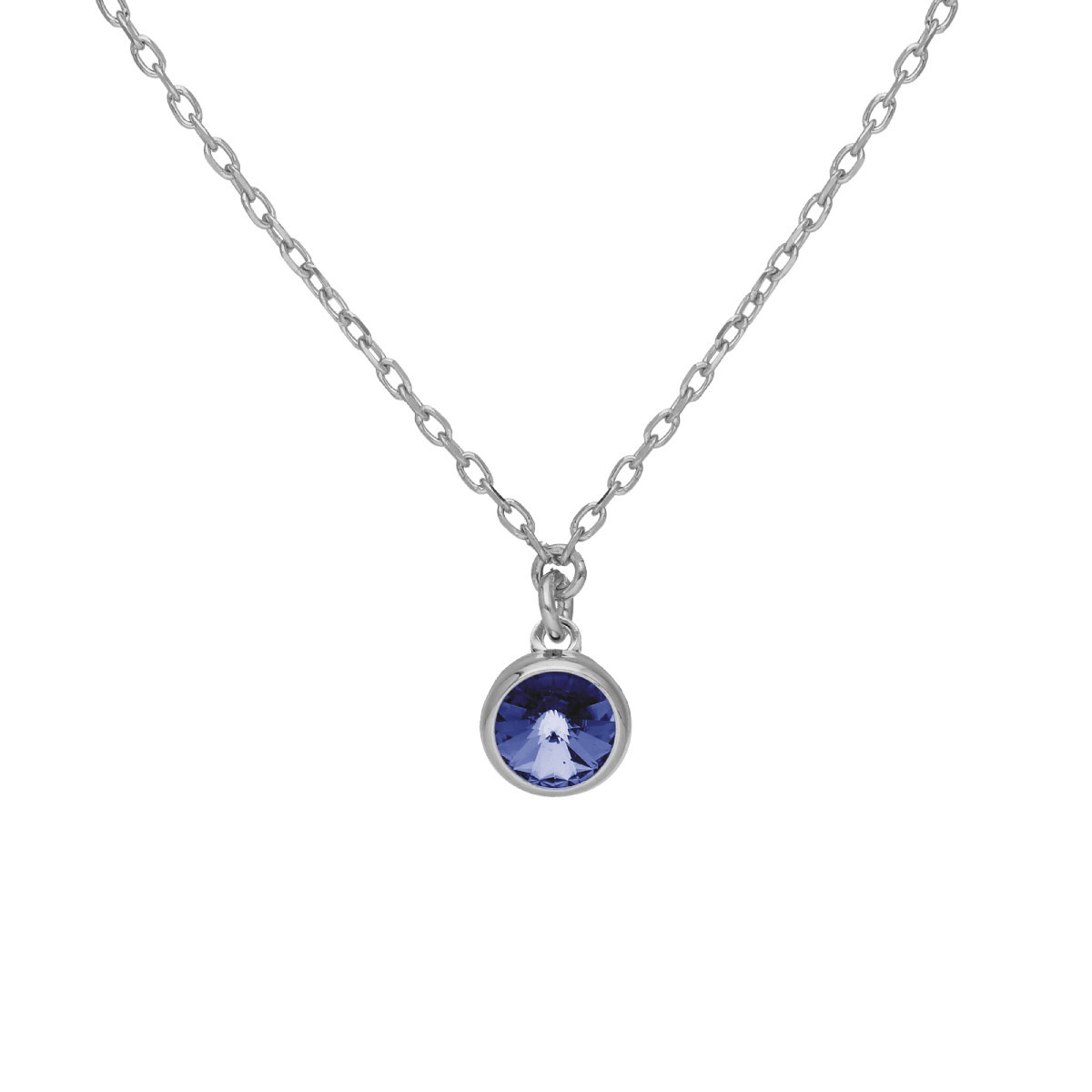 Silver Mini Bamboo sapphire & sterling-silver necklace | Bleue Burnham |  MATCHES UK