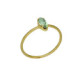 Bianca marquise peridot ring in gold plating image