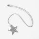 Ghana star necklace in silver cover