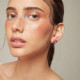 Basic light rose light rose earrings in rose gold plating cover