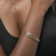 Etnia circle emerald bracelet in gold plating cover