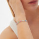 Carmen multicolour bracelet in silver cover