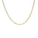 Gold-plated box chain of 45 cm image
