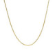 Gold-plated box chain of 57 cm image