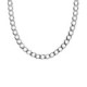 Etno 0,4 cm curb chain 50 cm silver necklace men´s image