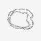 Etno 0,4 cm curb chain 50 cm silver necklace men´s cover