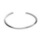 Ares smooth texture silver bracelet