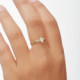 Bianca marquise crystal ring in gold plating cover