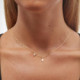 Alice star pearl necklace in gold plating cover
