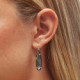 Celina tears silver night earrings in silver cover