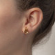 Celina tears light topaz earrings in rose gold plating in gold plating cover