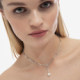Paulette links pearl necklace in silver cover