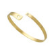 Sincerely gold-plated heart shape rod bracelet image