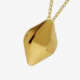 Tokyo gold-plated rhombus shape necklace cover