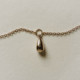 Eterna gold-plated small drop short necklace cover