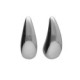 Eterna rhodium-plated drop long earrings image