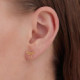 Bliss gold-plated dragonfly stud earrings cover