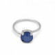 Celine royal blue ring in silver