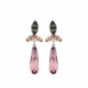 Pink Gold Earrings Celine Shine image