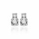 Silver Earrings Celine You and I image