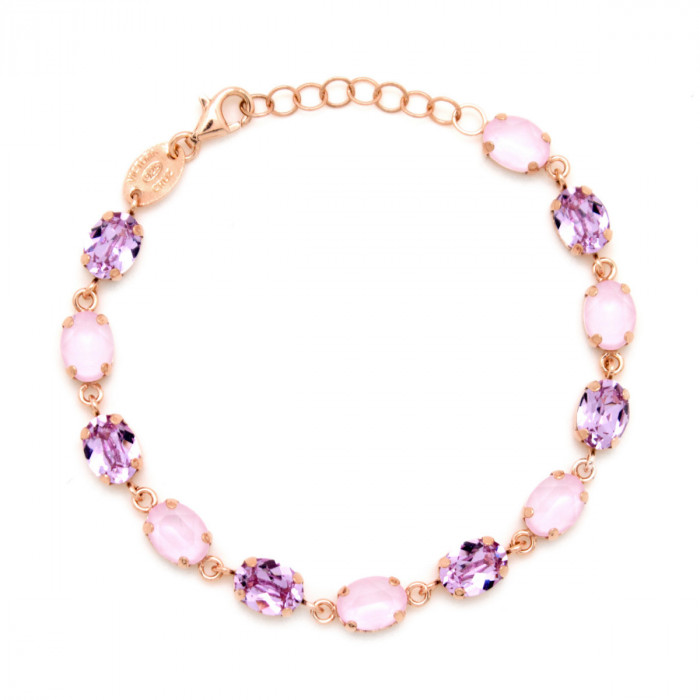 Pink Gold Bracelet Celine oval