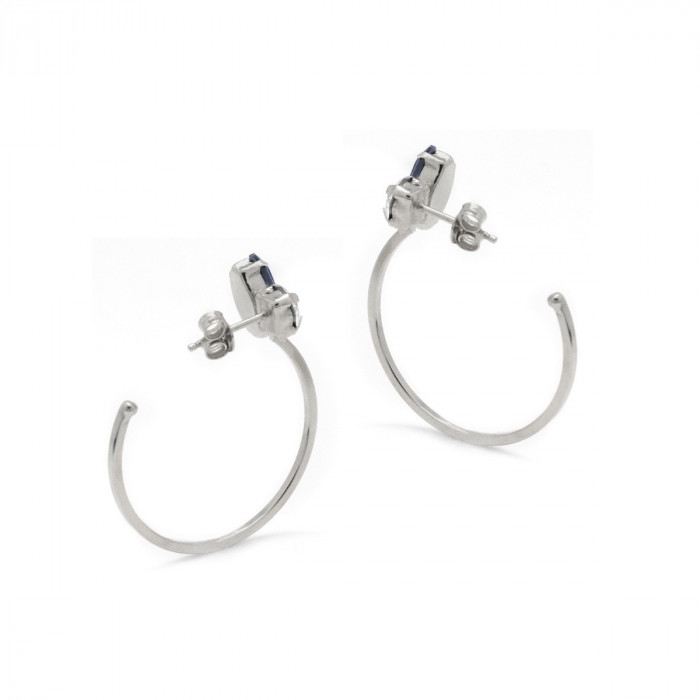Silver Earrings Hoop