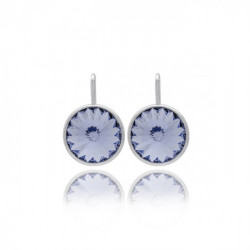 Basic provence lavanda earrings in silver