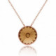 Pink Gold Necklace Basic M