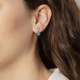 Esgueva light sapphire earrings in silver cover
