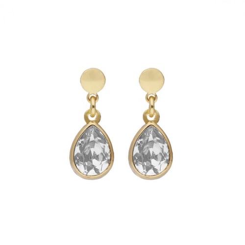 9ct Gold Jewellery Earrings Dangle & Drop Earrings Cubic Zirconia Drop Earrings Real Gold Earrings 