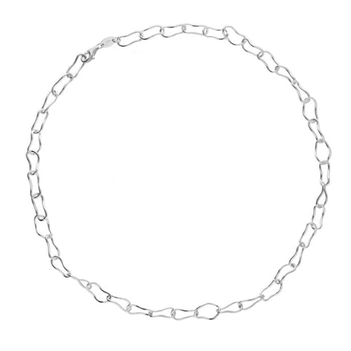 Connect sterling silver short necklace