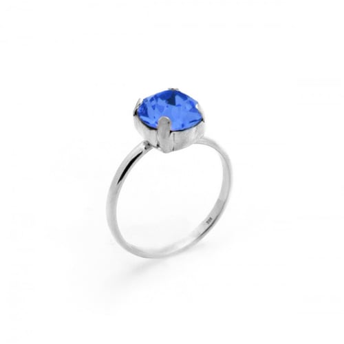 Celina sapphire ring in silver